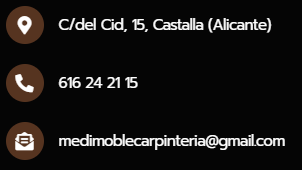 carpinteros en castalla